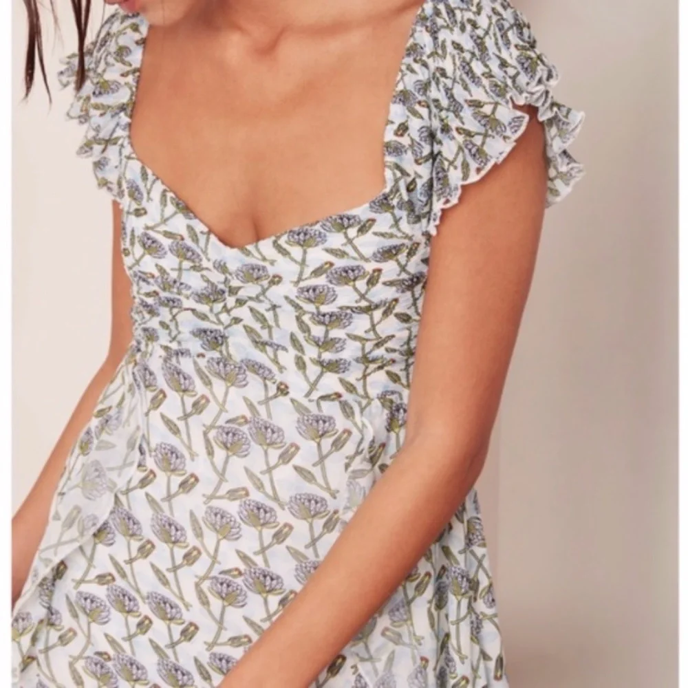 Foxiedox Printed Bardot Maxi Dress Size S - Picture 6 of 16